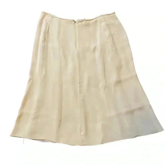 Armani Collection Women's Midi Skirt Light Sky Blue Made in Italy Size 10 - Picture 6 of 13